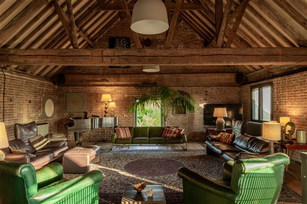 The great Barn living room perfect for relaxing
